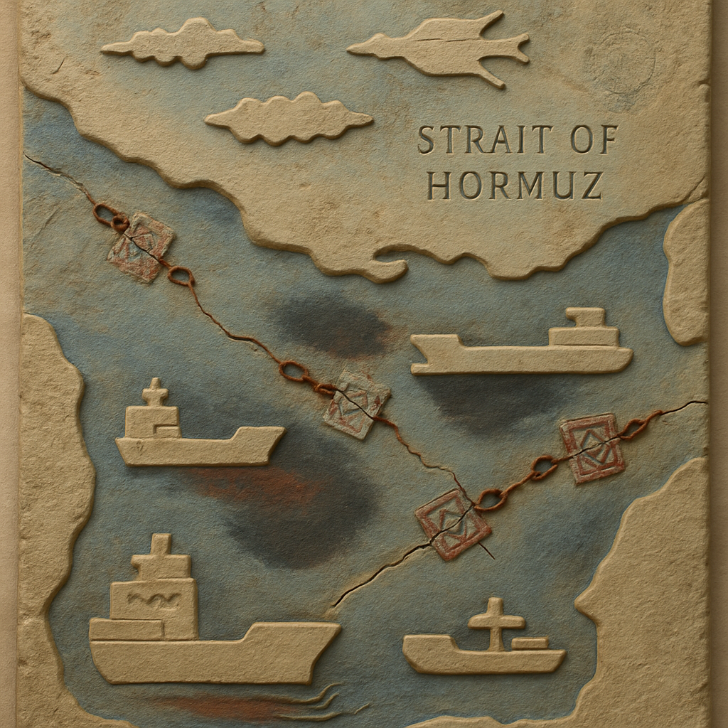 Suturas do Estreito (Chokepoint, Hormuz)